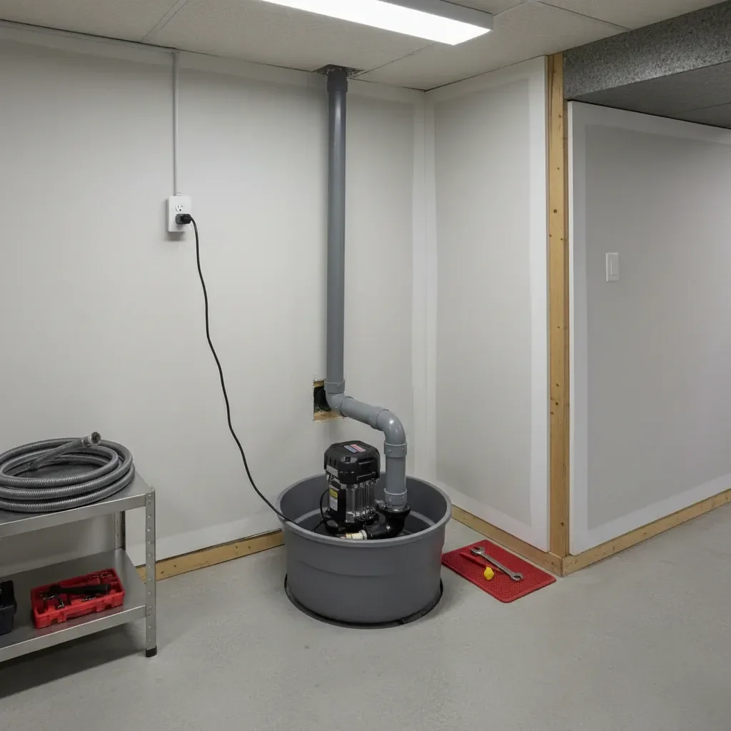 Sump Pump Installation